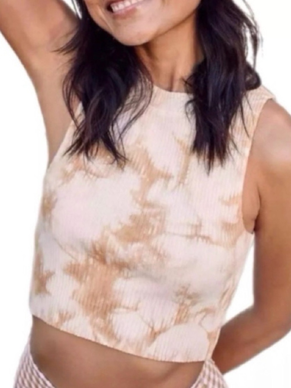 Aerie Ribbed Cropped Tank